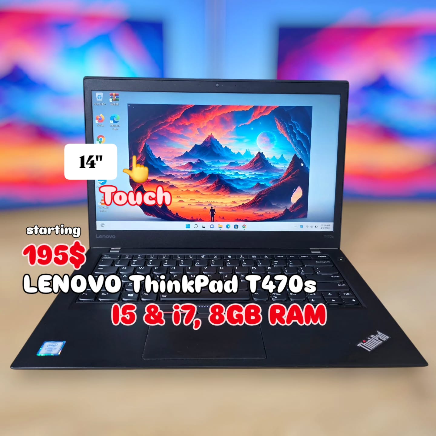 Lenovo ThinkPad T470s 2 Offers Available