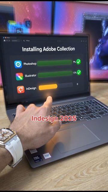 مين قال i7 جيل 8 ما بمشّي Photoshop 2025 ؟
