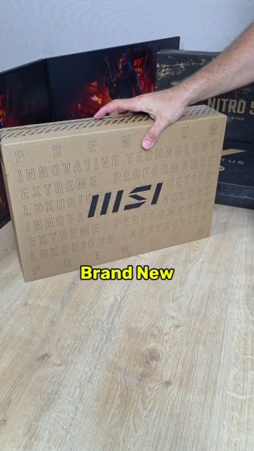 Brand New Gaming Laptops